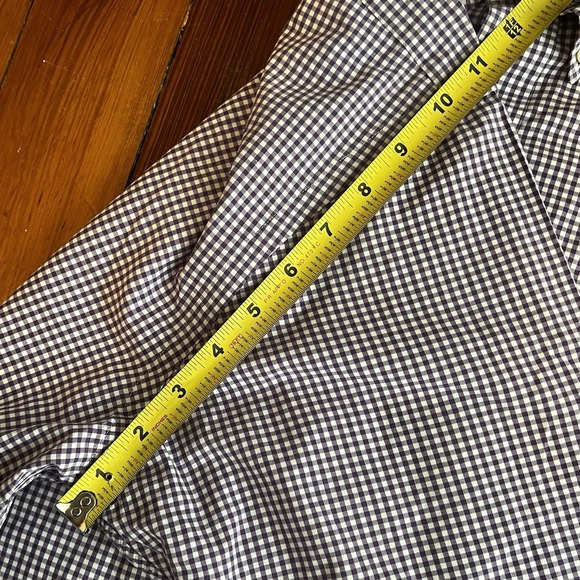 Ralph Lauren Custom Fit Purple Gingham Button-Down‎ Shirt XL Long Sleeve - Picture 12 of 12